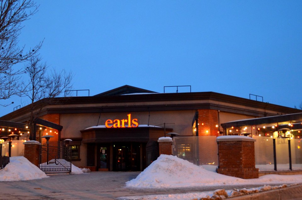 Earls restaurant at 191 Main Street in Winnipeg, Manitoba
