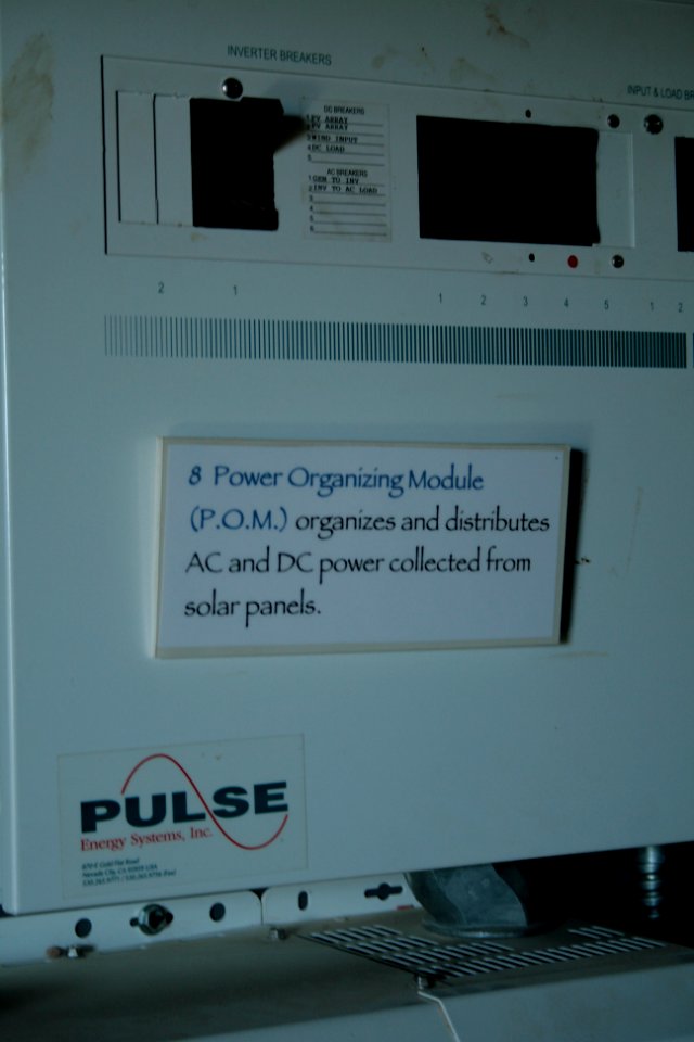 Earthship museum 8 power org module