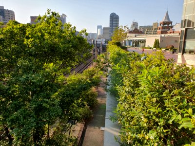 Ebisu Garden Place near the Yamanote line 3