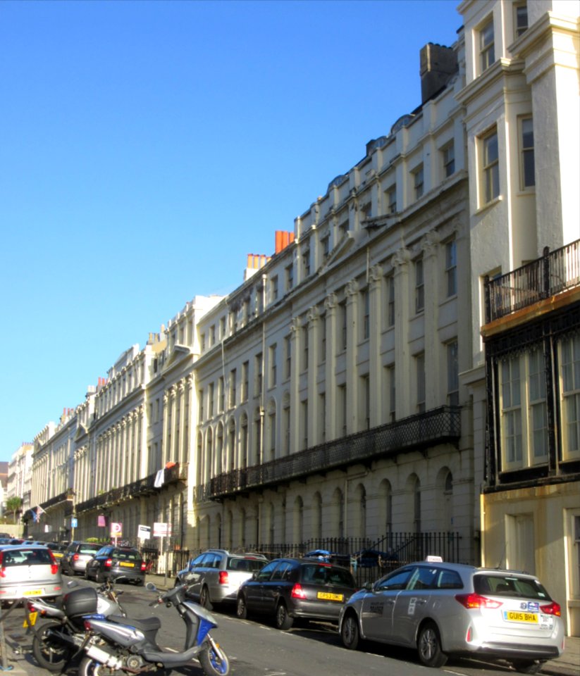 East Side of Oriental Place, Brighton (NHLE Code 1380684) (January 2017)