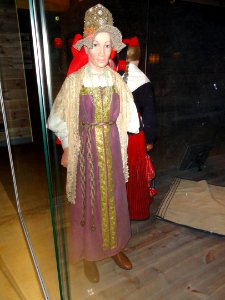 East Karelia, 1929 - Finnic dress - Museum of Cultures (Helsinki) - DSC04813