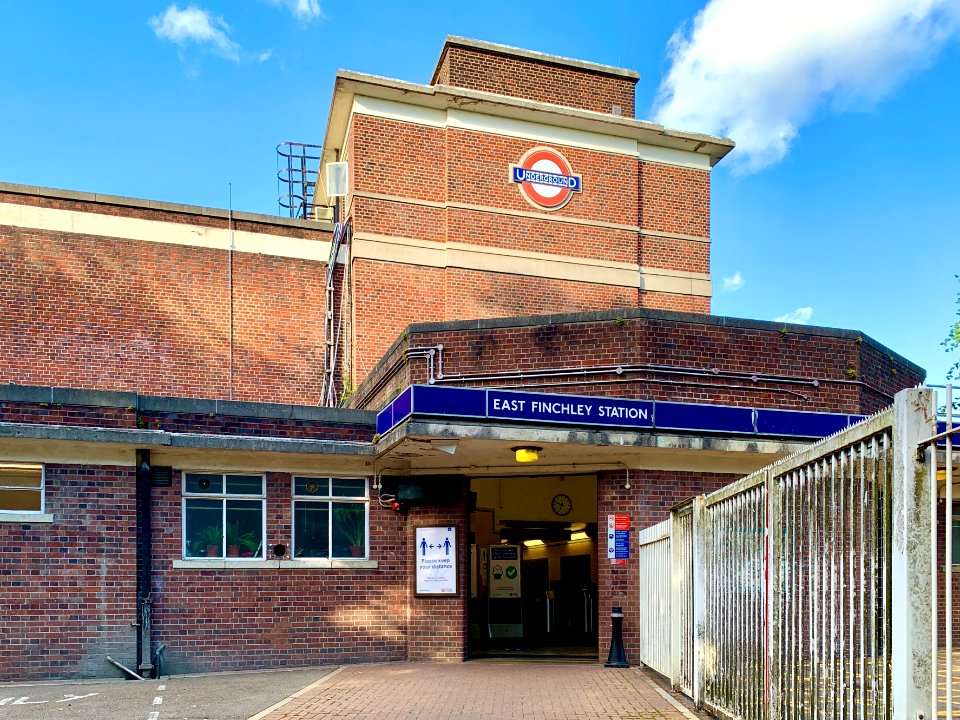 East Finchley south entrance 2020