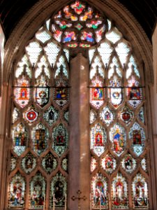 East window, Dorchester Abbey