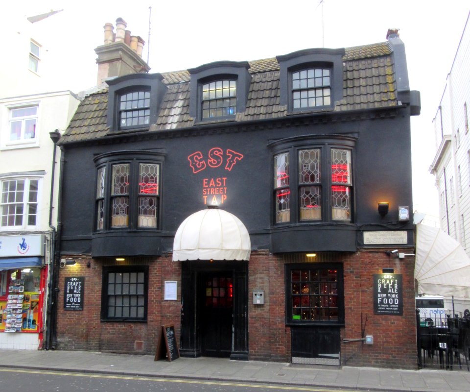 East Street Tap pub, 72 East Street, The Lanes, Brighton (December 2016)