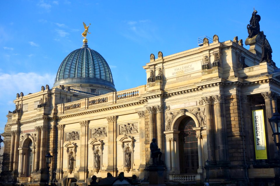 East facade of the Kunstakademie - Dresden, German - DSC09010