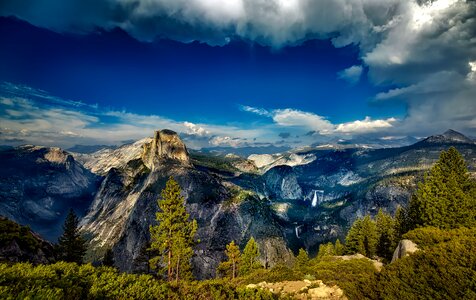 California mountains vista photo