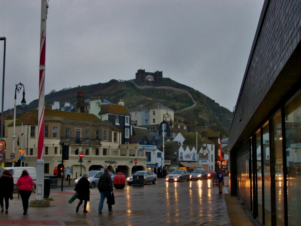 East Hill, Hastings, November afternoon