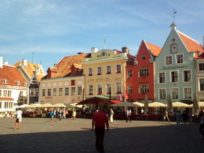East side of Raekoja sqaure
