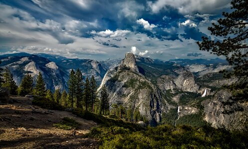 California mountains vista photo