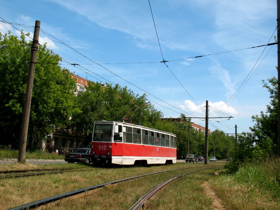 Dzerzinsk tram 040 20070629 235 ulitsa Tereshkovoj