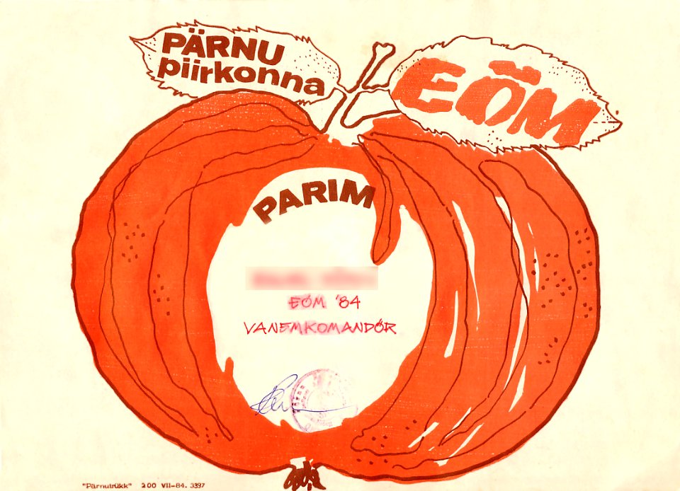 EÕM Pärnu piirkonna parim vanemkomandör