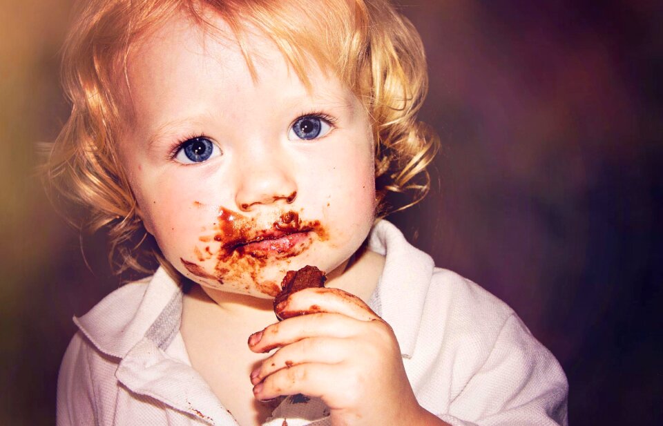 Sweet baby blue eyes