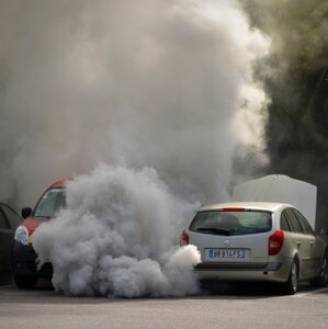 Bad luck uitaatgassen pollution photo