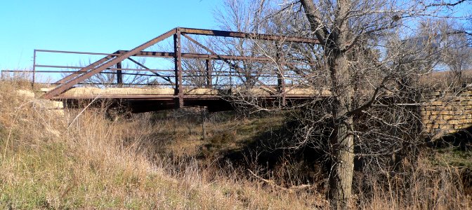 E Fork Wolf Creek bridge, 290 Dr, from SW 2