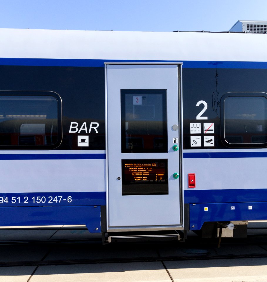 ED161 of PKP Intercity - Door - InnoTrans 2016