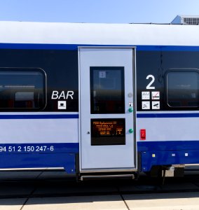 ED161 of PKP Intercity - Door - InnoTrans 2016 photo