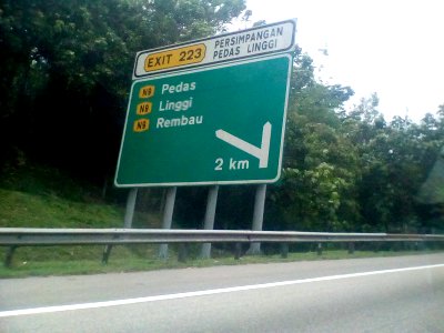 E2, Pedas Linggi Interchange (Exit 223) 02