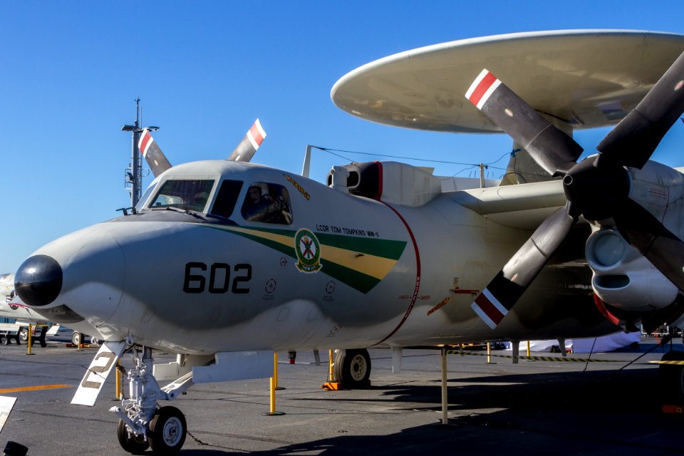 E-2 Hawkeye USS Midway Museum-1
