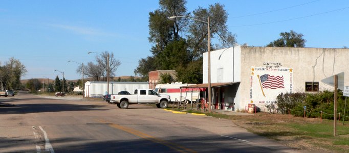 Eddyville, Nebraska downtown 1