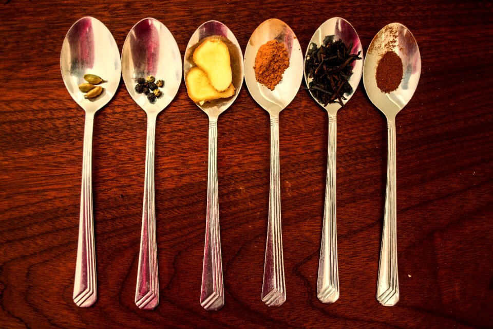 Ingredients spices ginger