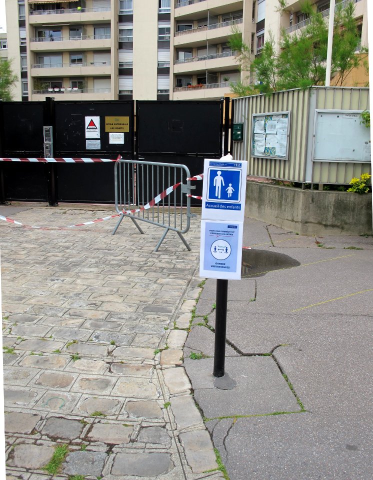 Ecole les Genêts Courbevoie Dispositif Covid