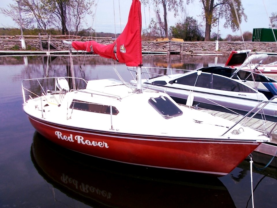 Edel 540 sailboat Red Rover