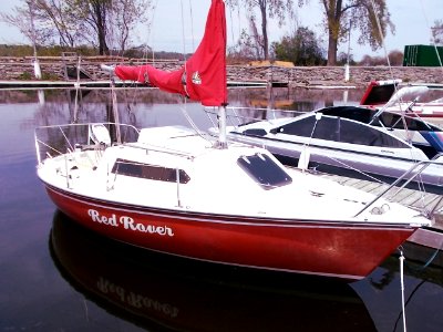 Edel 540 sailboat Red Rover