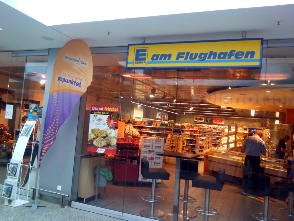 Edeka am Flughafen Hannover