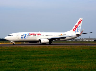 EC-LPQ Air Europa Boeing 737-85P(WL) - cn 35496, taxiing 22july2013 pic-003