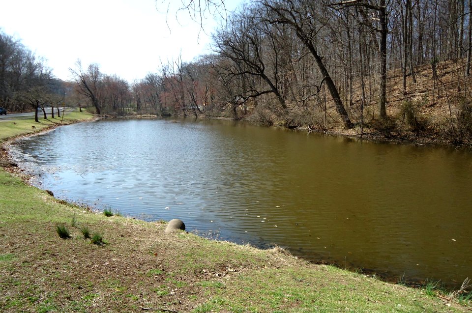 Echo Lake Park view of lake looking east