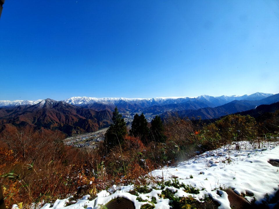 Echigo Yuzawa sden from Yuzawa Kōgen 2