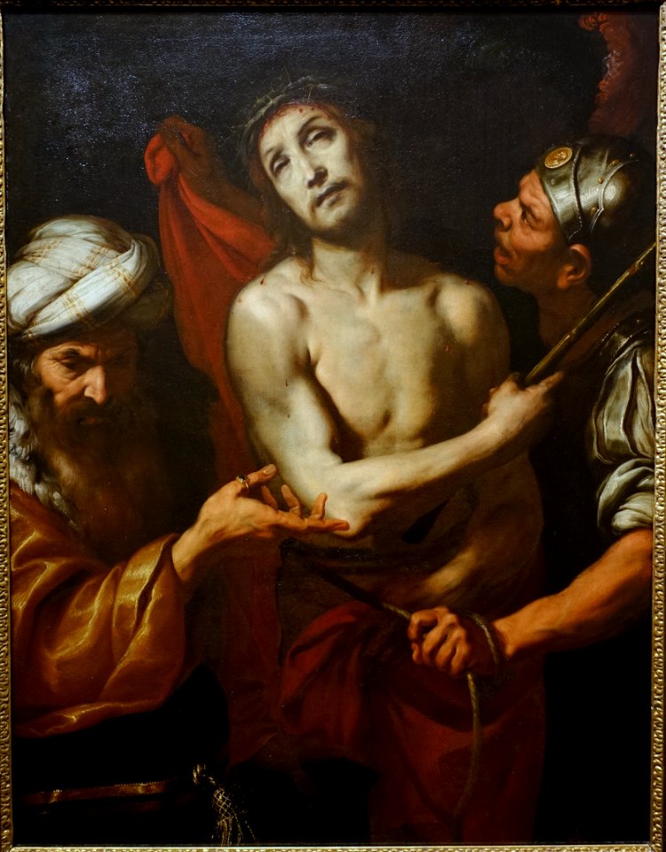 Ecce Homo by Daniele Crespi, Milan, c. 1623, oil on canvas - Blanton Museum of Art - Austin, Texas - DSC07958