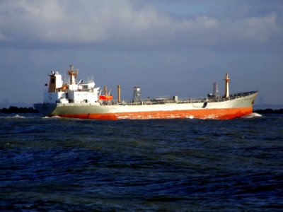 Eberhard p3 approaching Port of Rotterdam, Holland 12-Dec-2006