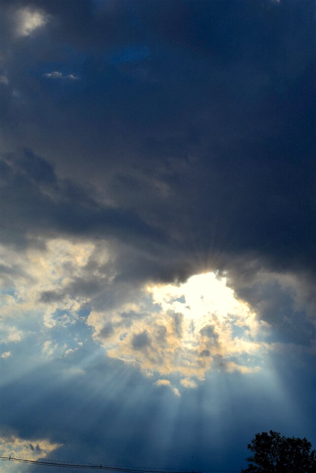 Clouds nature blue