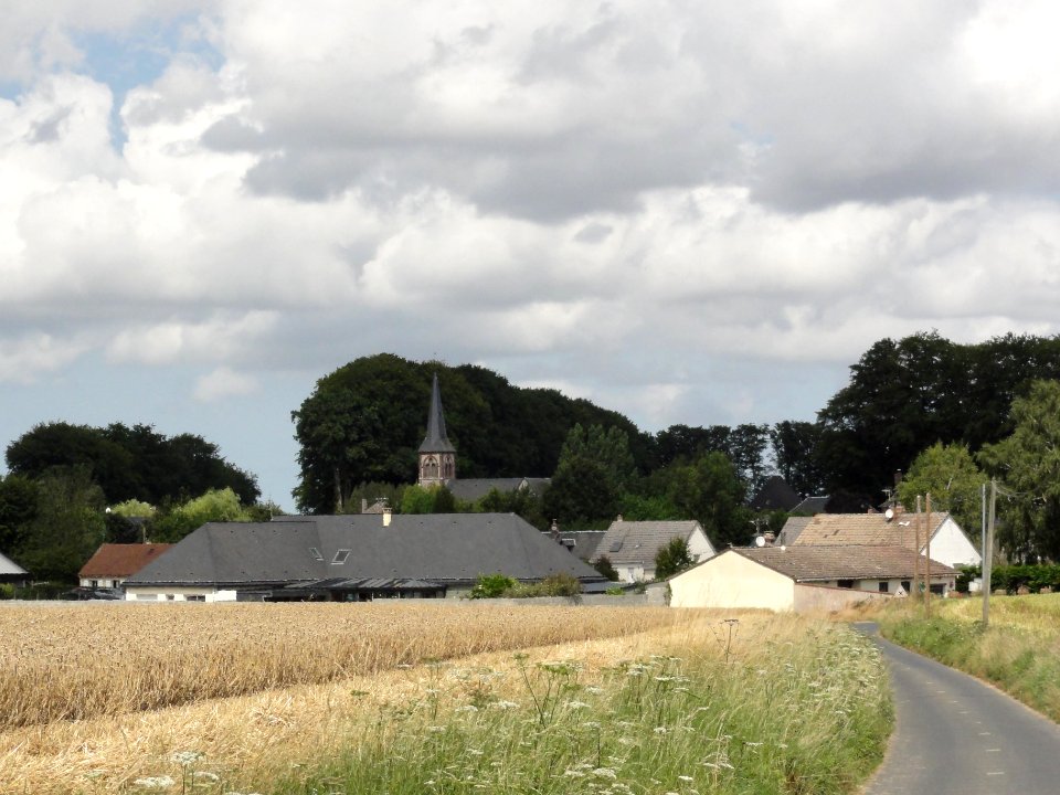 Ectot-l'Auber (Seine-Mar.) vue du village
