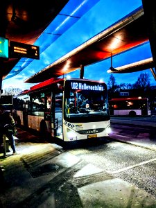 Ebs bus - Spijkenisse centrum bus station - 2018