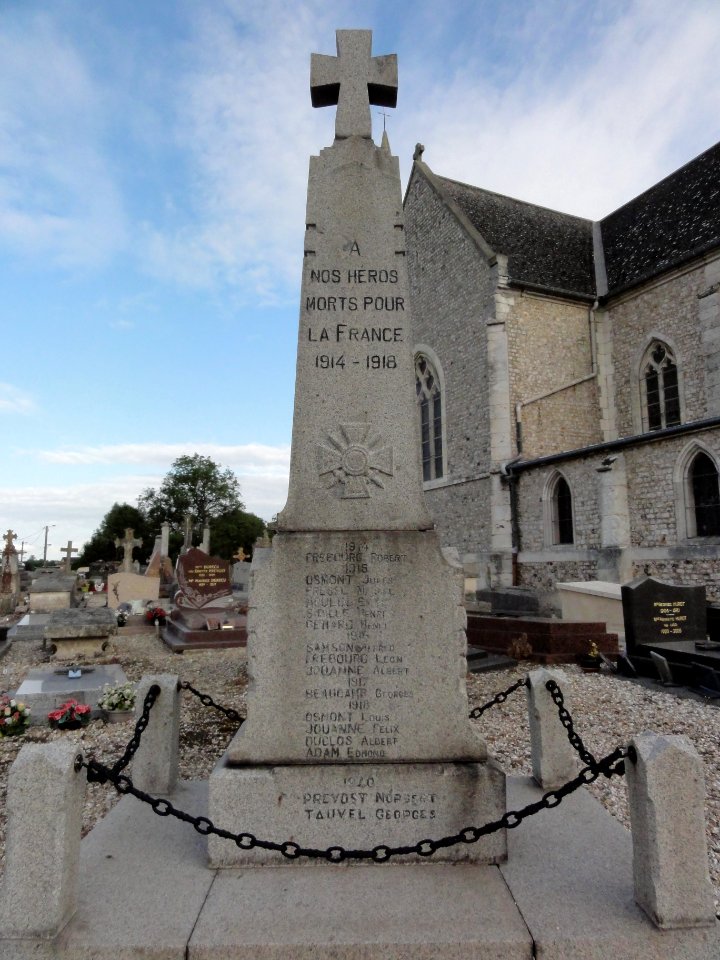 Ectot-lès-Baons (Seine-Mar.) monument aux morts