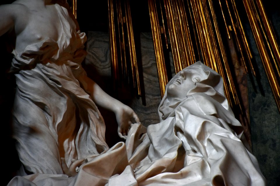 Ecstasy of St Theresa by Bernini Santa Maria della Vittoria 15042017 01