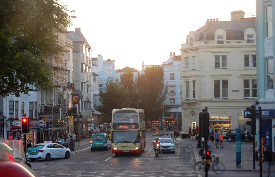 Eastward view of Castle Square, Brighton (June 2019)
