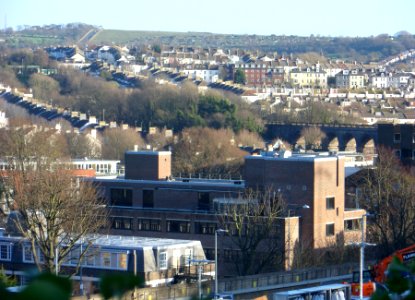 Eastward view from Stanford Road, Prestonville, Brighton (December 2013) (3)
