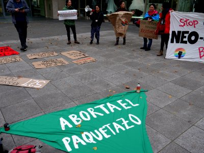 Ecuadorian indigenous protest Berlin 2019-10-09 03