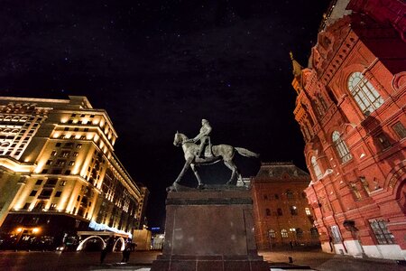 Red square kremlin russia