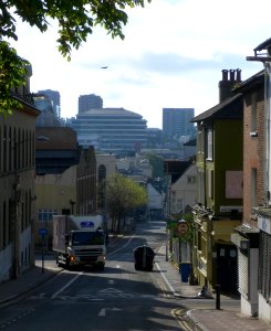 Eastward view along Church Street from Queens Road, Brighton (May 2013) (2)