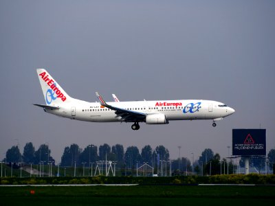 EC-XLV landing at Schiphol (AMS - EHAM), The Netherlands