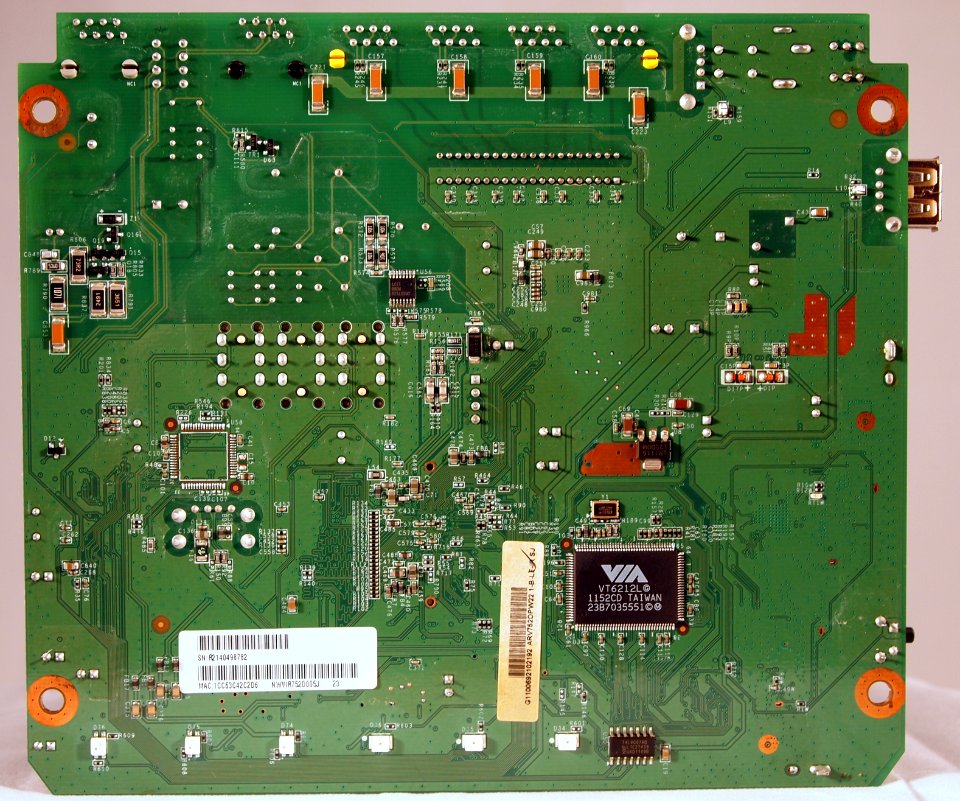 Easybox 803 A Platine lower side