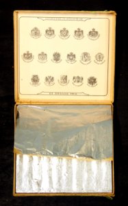 Ed Laurens Le Khedive cigarettes green case inside pic1
