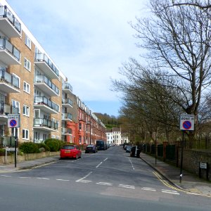 Eastward view along College Terrace, Brighton (April 2013) (1)