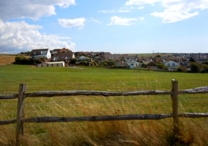 Eastward view across Saltdean (August 2014)