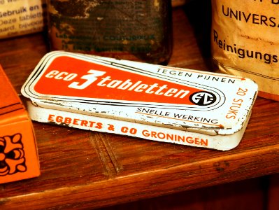 Eco 3 tabletten tin doosje