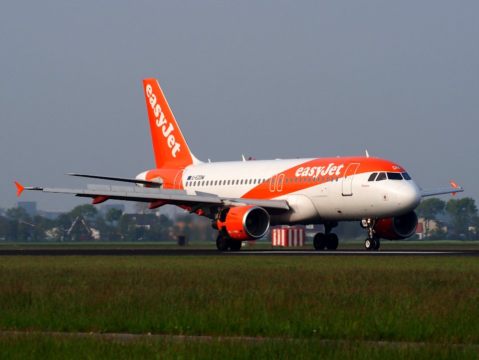 EasyJet G-EZDM at Schiphol